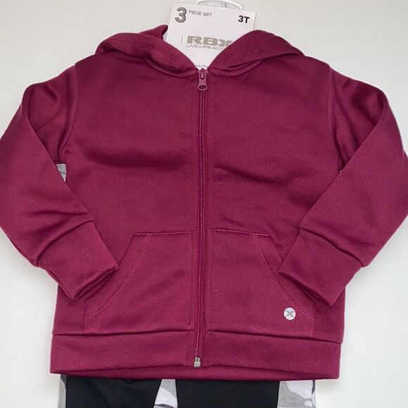 RBX girl size 3T New 3pc set - Picture 2 of 4